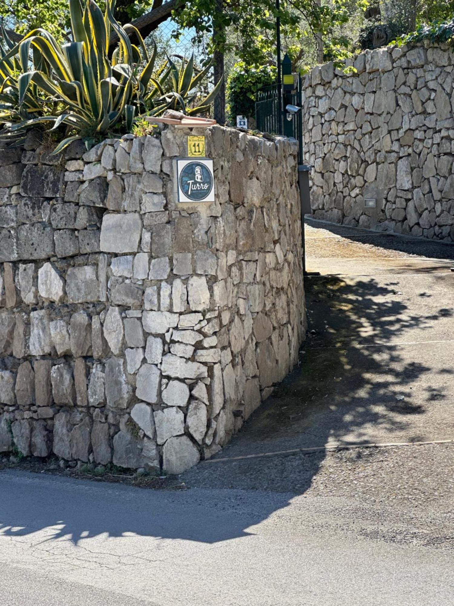 Villa Il Turro Massa Lubrense Εξωτερικό φωτογραφία